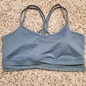 All in motion turquoise sports bra
